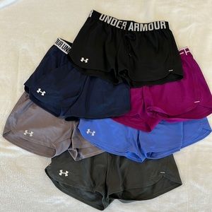 6 UA Shorts